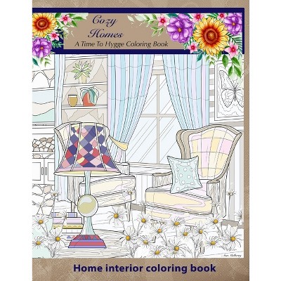 Cozy Homes. A Time to Hygge coloring Book. - by  Ann Mulberry (Paperback)