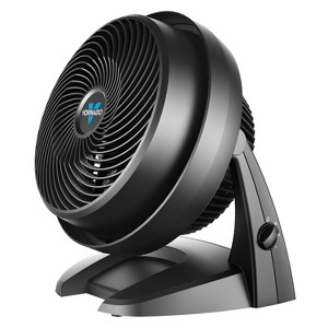 Vornado 630 Black Vortex Fan: Mid-Size, Quiet Operation, Adjustable Tilt, 3 Speeds, Indoor Use, ETL Listed, 100-300 sq. ft. - 1 of 4