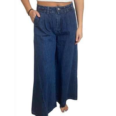 Women's Wide Leg Jeans - eesome