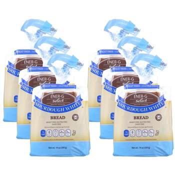 Ener-G Foods Select Sourdough White Bread - Case of 6/14 oz