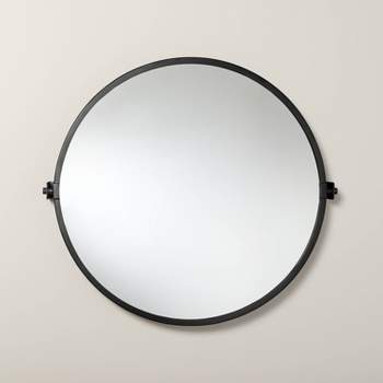 30" Round Bathroom Vanity Pivot Mirror - Hearth & Hand™ with Magnolia