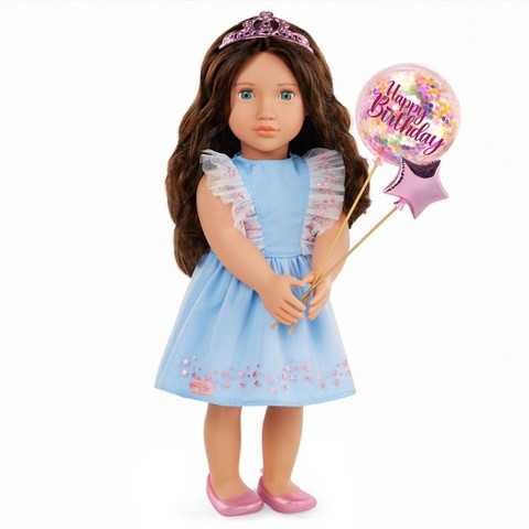 Детские куклы Our Generation 18" Regular Doll Party Theme with Balloons