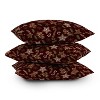 16"x16" Iveta Abolina Gingerbread Cookies Square Throw Pillow Red - Deny Designs - 4 of 4