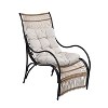 Christopher Knight Home Plato 3 Pieces Outdoor Rattan Weave Seating Set with Lounge Chair, Ottoman and Table - 4 of 4