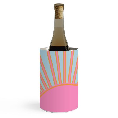 Daily Regina Designs Le Soleil 02 Abstract Retro Wine Chiller - Deny Designs