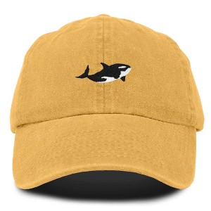 Dalix Orca Cap Aquarium Embroidered Mens Cotton Dad Hat Baseball Hat - 1 of 4