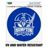 Hampton University Pirates Logo Automotive Car Window Locker Circle Bumper Sticker - 2 of 4
