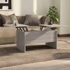 Clihome Modern Oak Coffee Table with Hidden Storage, Lift-Top Adjustable Design for Versatile Use & Style - 2 of 4