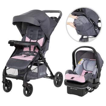 Baby Trend Passport Cargo Travel System with EZ-Lift PLUS Infant Car Seat - Pink Bamboo