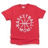 Simply Sage Market Basketball Mom Distressed Garment Dyed Tee - 2XL - Red - 2 of 4