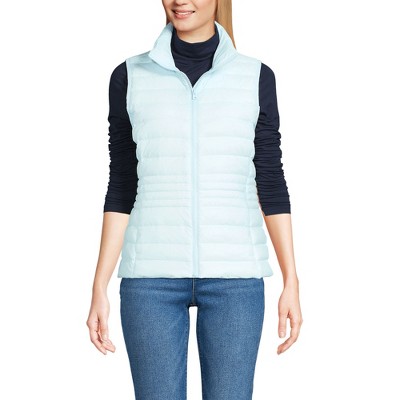 Lands' End Women's Wanderweight Packable Ultralight Down Vest