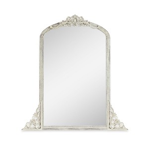 Dovelina Wooden Framed Arch Top Decorative Wall Mirror - 1 of 4