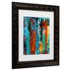 Trademark Fine Art Oliver Nolan Dripping I Matted Framed Art - 3 of 4