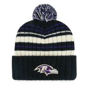 NFL Baltimore Ravens Chillville Knit Beanie - 1 of 2