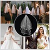 Unique Bargains Wedding Veil Natural White 1 Pc - 4 of 4