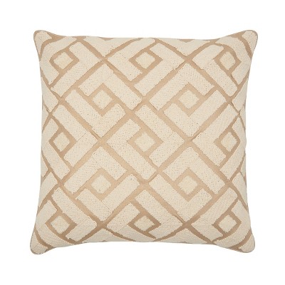 EY Essentials Junia Embroidered Pillow