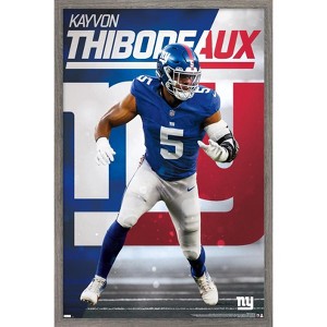 Trends International NFL New York Giants - Kayvon Thibodeaux 24 Framed Wall Poster Prints - 1 of 4