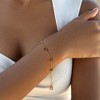 Adornia Tarnish Resistant 18k Gold Plated Mixed Clover Bracelet - 2 of 4