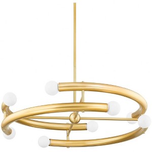 Mitzi Allegra 8 - Light Chandelier in  Aged Brass - 1 of 1