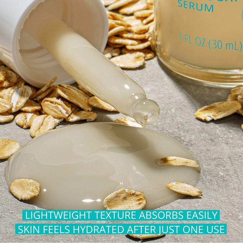 Aveeno Calm + Restore Triple Oat Hydrating Face Serum for Sensitive Skin - Fragrance Free - 1 fl oz, 6 of 15