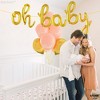 KatchOn, Gold Oh Baby Balloon Sign - 16 Inch | Oh Baby Sign for Backdrop | Baby Shower Balloons for Baby Shower Decorations | Gender Reveal Balloons - 2 of 4