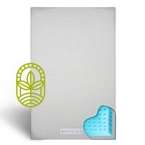 Modera Premium Baby Dual-Sided Bamboo Charcoal Infused Memory Foam Crib Mattress, Waterproof & Washasbsle Cover - 1 of 4