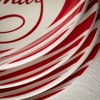 9" Sullivans Christmas Merry Christmas Snack Plates Set of 4  Red-White - 2 of 3