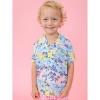 RuggedButts Baby Boys Short Sleeve Camp Shirt - Beach Day, 18-24m - 3 of 4