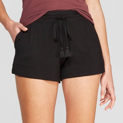 Women's Beautifully Soft Pajama Shorts - Stars Above&#8482; Black XL