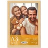 PosterPalooza | Photo Size Minimalist Yellow Picture Frame - UV Acrylic, Foam Board Backing, Hanging Hardware - 3 of 4