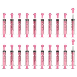Unique Bargains Feeding Syringes with Cap Syringes for Liquid Pet Feeding Measuring Tool 20 Pcs - 1 of 4