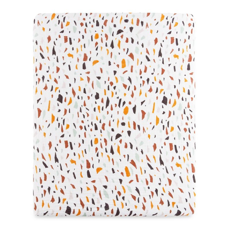 Babyletto Terrazzo Muslin All-Stages Midi Crib Sheet, 4 of 9