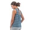 Aventura Clothing Women's Geometric Spectra Halter Neck Tank Top - Insignia Blue, Size Small - 2 of 4