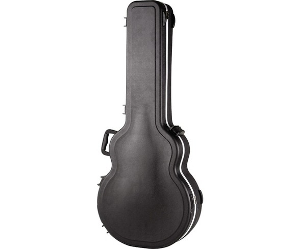SKB SKB-20 Deluxe Jumbo Acoustic/Archtop Electric Guitar Case Black