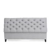 PAGED Storage Bench Button Tufted Entryway Bench Versatile Foot Stool with Pressure Hinges for Entryway, Bedroom - 4 of 4