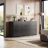 GALAXHERO 9-Drawer Dresser, Modern Wood Chest with Metal Handles, TV Stand for 75" TV, Storage Organizer for Bedroom, Living Room, Office - 3 of 4