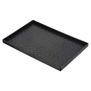 Unique Bargains Plastic Fast Food Reusable Mosaic Texture Serving Tray 1 Pc - 1 of 4