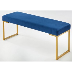 Daveeda Velvet Bench - Buylateral - 1 of 4