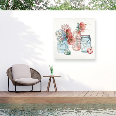 "Sea Finds VII" Outdoor Canvas