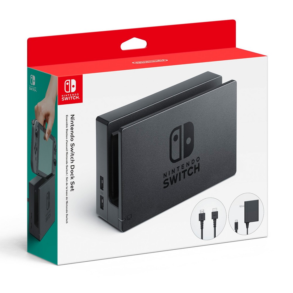 UPC 045496590499 product image for Nintendo Switch Dock Set, Video Game Hardware Accessories | upcitemdb.com