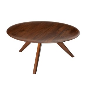 MH London Marcel Solid Wood Coffee Table with Round Top - 1 of 4