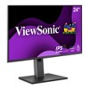 ViewSonic VG2451 24 Inch IPS 1080p Ergonomic Monitor with Full Adjustability, 100Hz, 4-Port USB Hub, HDMI, DisplayPort, and USB C Inputs for Home and - 3 of 4