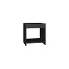 Vynxaria Chroma 16.5" Tall Minimalistic Nightstand with Open Shelf - 3 of 4
