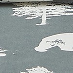 forest animal - dark grey