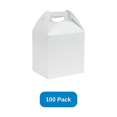 Inno-Pak Tall Carry Pack with Handles White Recyclable & Compostable - Case of 100