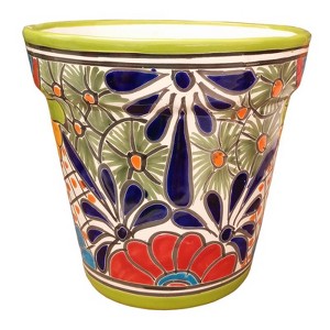 Avera Products Talavera - Ceramic Planter - 5.5 in. -  Multicolored - Case of 4 - 1 of 1