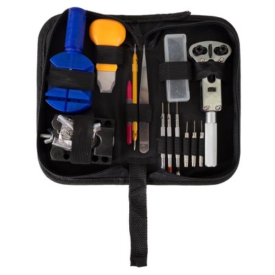 Fleming Supply Watch Repair Tool Kit With Carrying Case - 144 Pieces