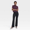 Women's High-Rise Flare Ponte Trousers - A New Day™ - 3 of 3