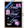Trends International Bratz: Girls Nite Out - Front Of The Line Framed Wall Poster Prints - 3 of 4