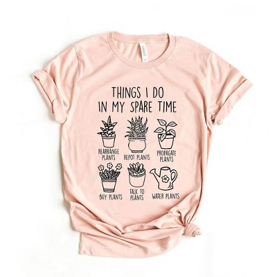 Simply Sage Market Women's Things I Do In My Spare Time Short Sleeve Graphic Tee